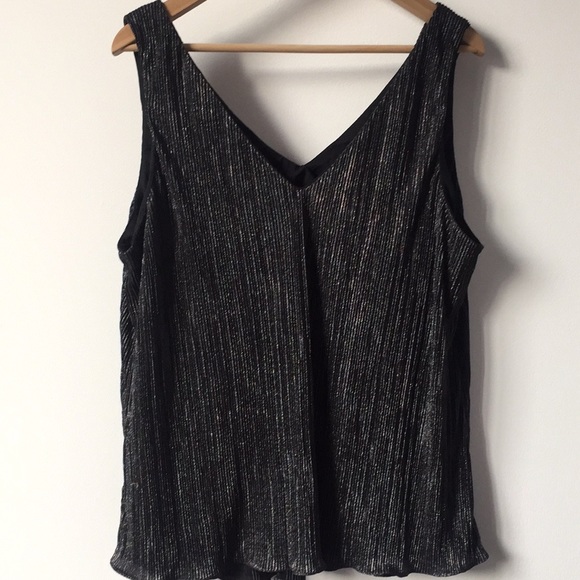 Wallis V-Neck Glittery Camisole Top NWT Plus Size - Picture 5 of 6